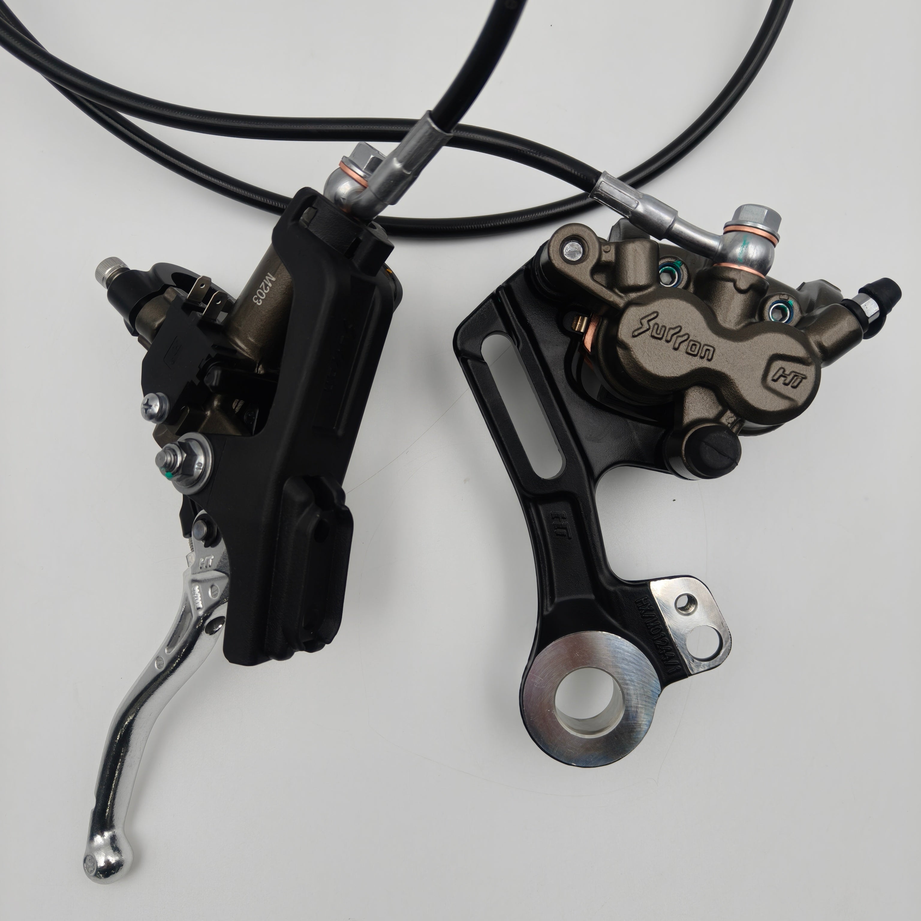 Hamulec Tylni od Ultra Bee + Tarcza + Adapter do Surrona LBX, Talari XXX,Mx3,Mx4