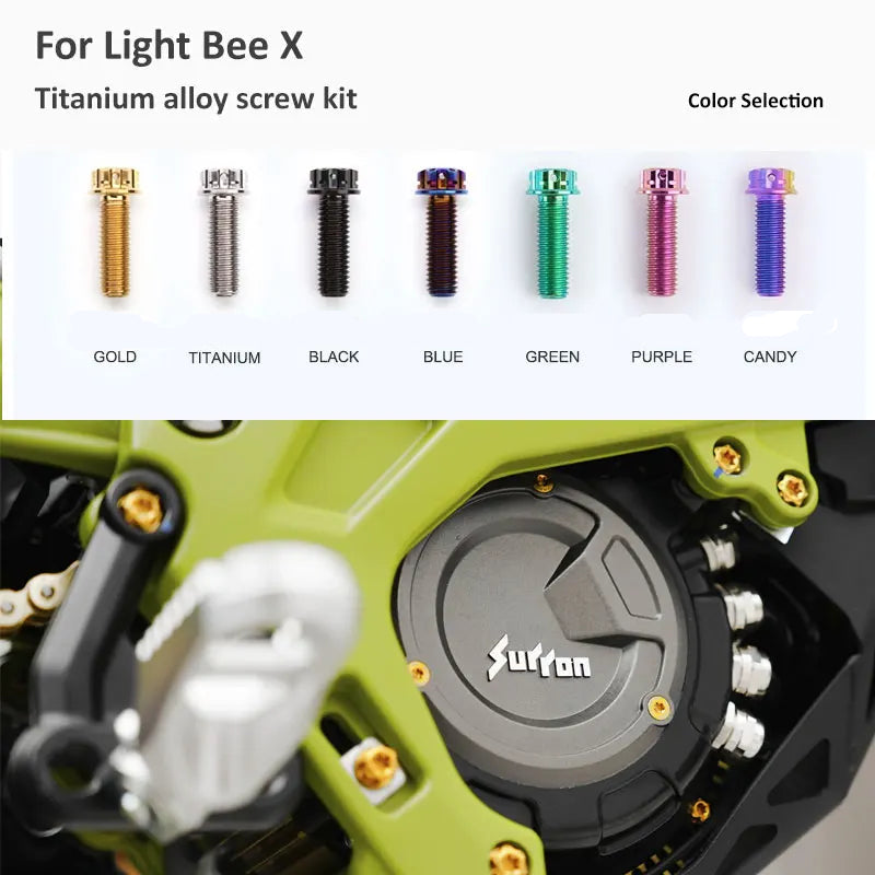 Śruby Tytanowe do Sur-Ron Light Bee X – Wybierz Element