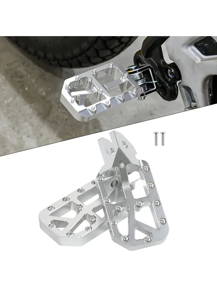 Aluminiowe Podnóżki CNC (Pegi) Premium – Sur-Ron Light Bee X / S | Szerokie, Wzmocnione