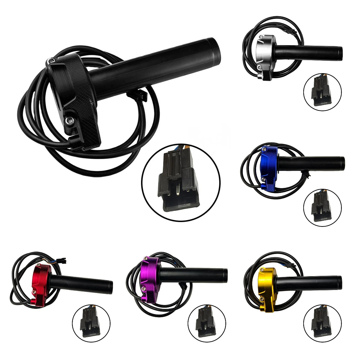 Tytuł: Manetka Gazu CNC Premium – Elektroniczna dla Sur-Ron Light Bee X / S