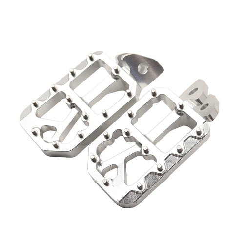 Aluminiowe Podnóżki CNC (Pegi) Premium – 99% Ebikeów | Szerokie, Wzmocnion