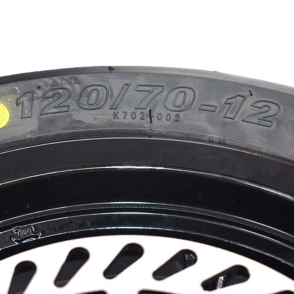 Kompletny Zestaw Kół 12" Supermoto – Felgi Aluminum, Opony Szosowe, Tarcze i Zębatka do Kugoo Wish 01 / Tutio Soleil 01