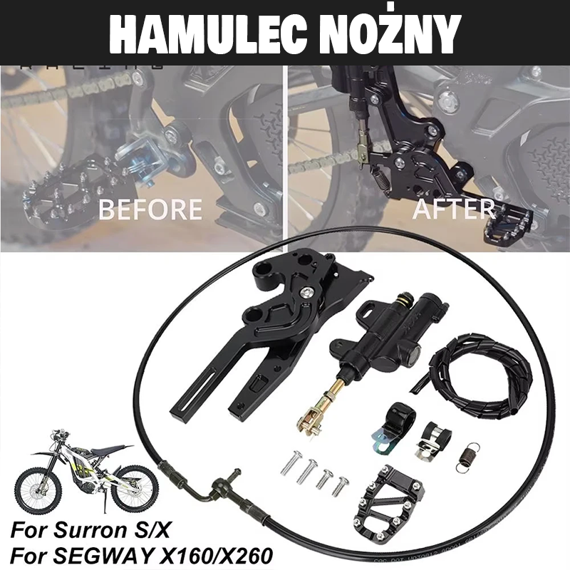 Hydrauliczny Zestaw Hamulca Nożnego CNC – Sur-Ron Light Bee S/X